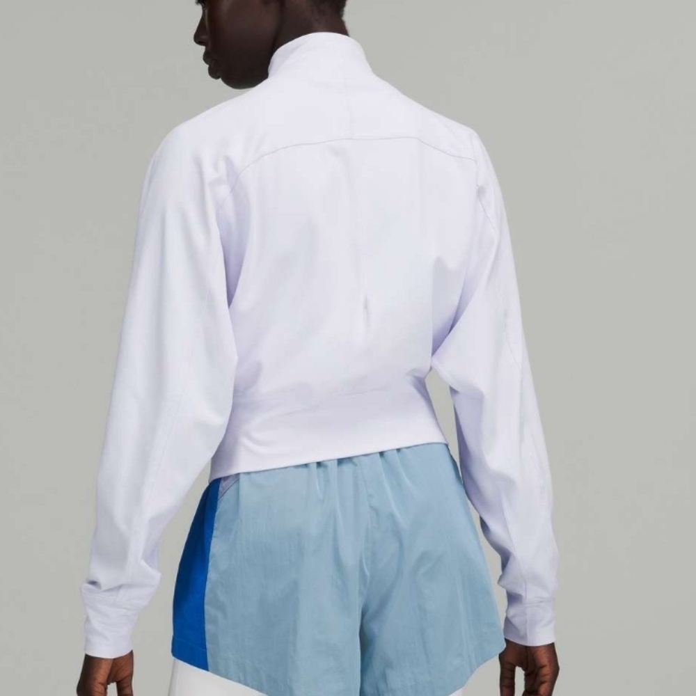 Lululemon Ready to Rulu Half-Zip Pullover Pastel Blue W3FUHS NWT - Picture 3 of 9